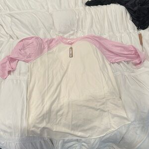 skims boyfriend t shirt marble cherry blossom